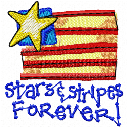 Flags Embroidery Design 6 Flags Embroidery Design 6